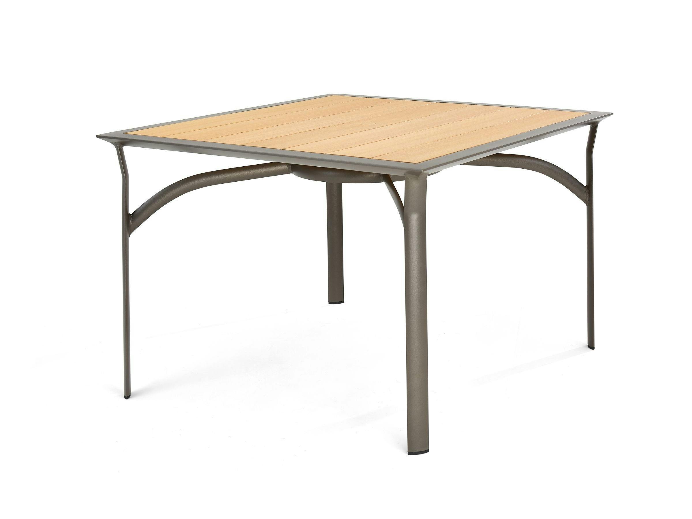 42" Square Dining Table w/Umbrella Hole