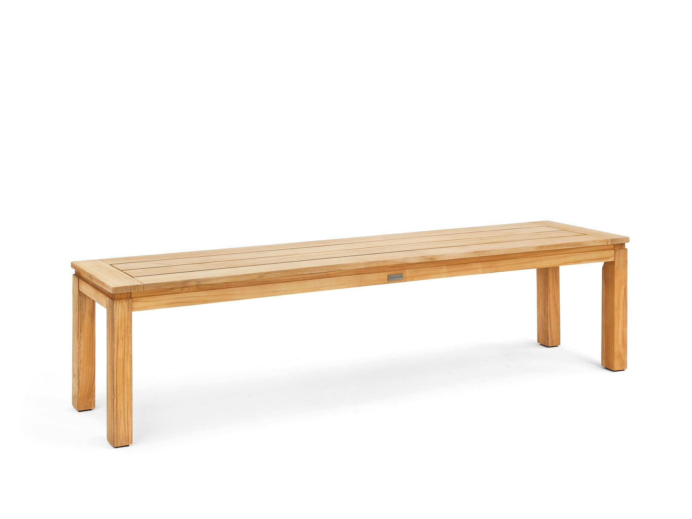 All-Natural Teak Dining Bench